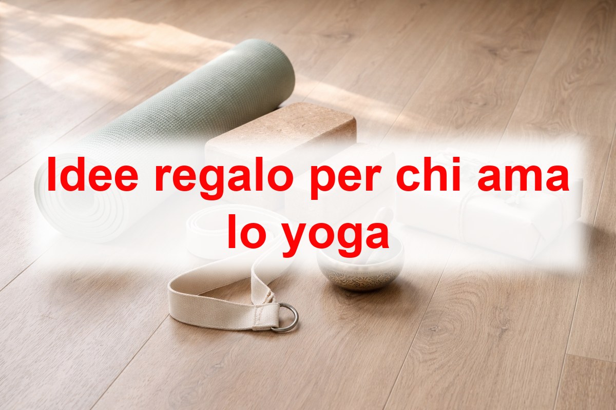 Idee regalo per chi ama lo yoga