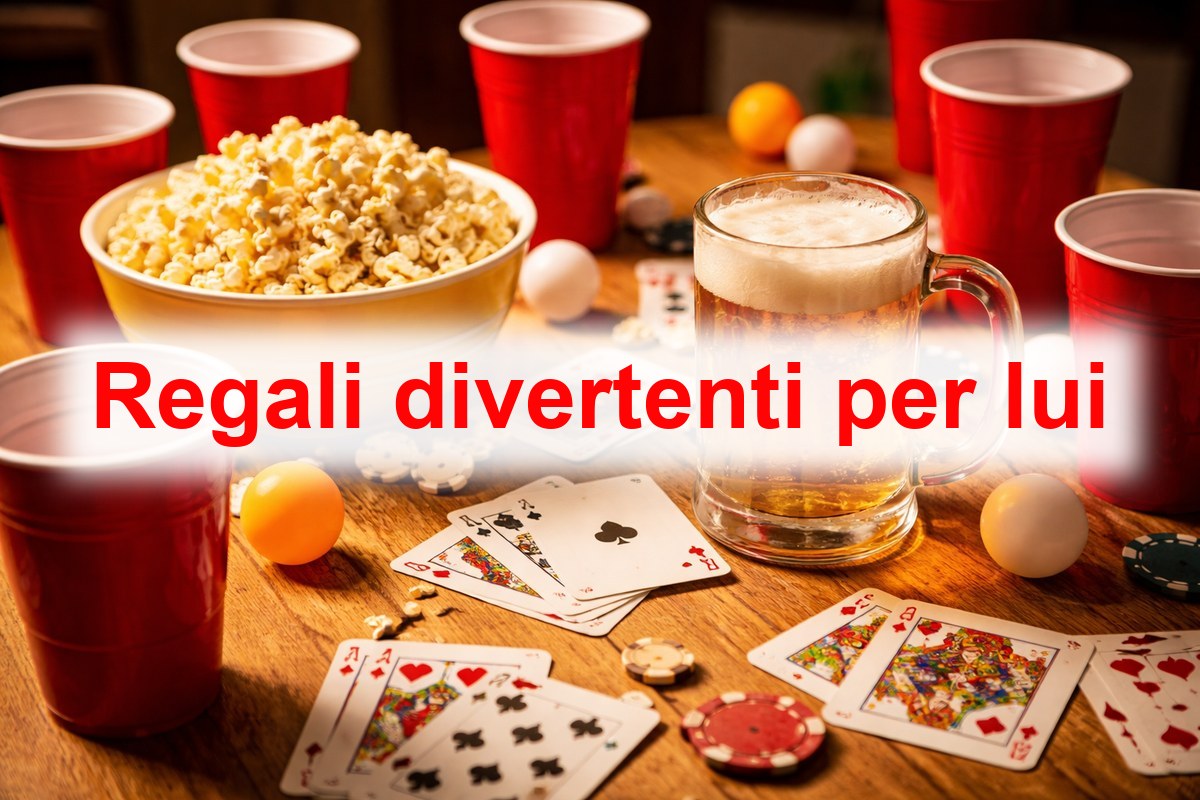 Regali divertenti per lui